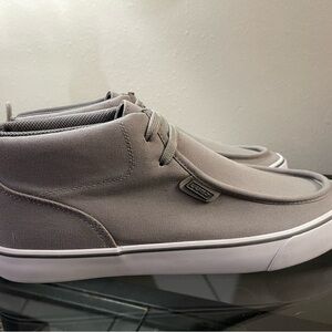 Lugz Gray Canvas High-Top Sneakers